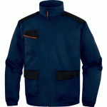 VESTE DE TRAVAIL MACH 1 BLEU - 3 POCHES - POIGNÉES ÉLASTIQUÉS - L DELTA PLUS