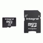 INTEGRAL INMSD2GV2 MÉMOIRE FLASH 2 GO