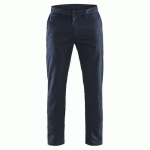 PANTALON DE TRAVAIL CHINO STRETCH 2D MARINE FONCÉ TAILLE 56 - BLAKLADER