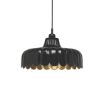 PR HOME SUSPENSION WELLS, NOIR/OR, Ø 43 CM, MÉTAL