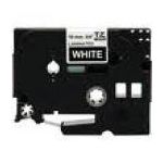 RUBAN MATRICIEL BLANC/ NOIR BROTHER  (TZ-345)  18MM