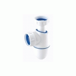 SIPHON DE LAVABO EASYPHON BI-MATIÈRE À JOINT INTÉGRÉ - NICOLL - 0201282