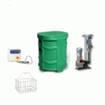 STATION DE RELEVAGE AVEC BARRE DE GUIDAGE SANIREL 250 MONO - 7,7M