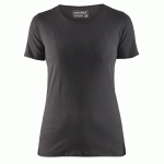 T-SHIRT FEMME MARINE FONCÉ TAILLE L - 330410298600L - MANUTAN COLLECTIVITÉS