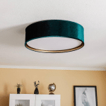 TK LIGHTING PLAFONNIER TERCINO, ABAT-JOUR VERT
