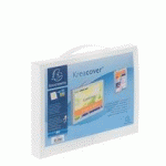 VALISETTE DE PRÉSENTATION PLASTIQUE PERSONNALISABLE DOS 4 CM - BLANCHE