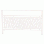 BARRIÈRE VENISE 1.50 M STRUC TÔLE DÉCOUPÉE - ZINC BLANC 9010 - PROCITY