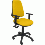 CHAISE ELCHE S BRAS RÉGLABLE - ROUE NYLON - JAUNE - PIQUERAS Y CRESPO