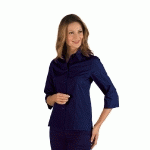 CHEMISE KYOTO MANCHES 3/4 BLEU