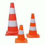 CÔNE DE SIGNALISATION RÉFLÉCHISSANTE À USAGE COURANT - CLASSE 1