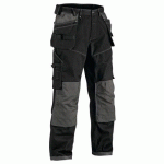 PANTALON DE TRAVAIL X1900 ARTISAN CORDURA® NYCO NOIR TAILLE 40 - BLAKLADER