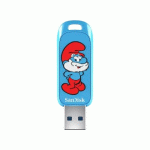 SANDISK SMURF LECTEUR USB FLASH 64 GO USB TYPE-A 3.2 GEN 1 (3.1 GEN 1) BLEU