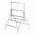 TRÉTEAU TÉLESCOPIQUE PIEDS PLIANTS CR-PG (ROND)
