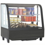 VITRINE RÉFRIGÉRÉE À POSER NOIRE 100 L - CASSELIN