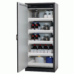 ARMOIRE SÉCURITÉ Q-CLASSIC-30 Q30.195.086.WD GRIS/JAUNE - MANUTAN COLLECTIVITÉS