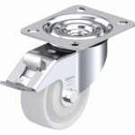 BLICKLE - ROULETTE PIVOTANTE À FREIN Ø 80MM BANDAGE POLYAMIDE PA 6.6 150KG - LE-PO 80KA-FI