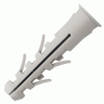 CHEVILLES À EXPANSION NYLON AVEC COLLERETTE 6X30MM BOÎTE DE 200 - SCELL-IT - DSC06