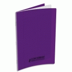 CAHIER PIQÛRE CONQUERANT CLASSIQUE - COUVERTURE POLYPROPYLENE - 90 G - 17 X 22 - 48 PAGES - SEYES - VIOLET