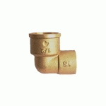 COUDE FER-CUIVRE FEMELLE 15X21 - 16 - GARIS - D22006B