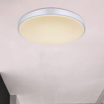 GLOBO PLAFONNIER LED SONNY, ARGENTÉ, CCT, Ø 41 CM