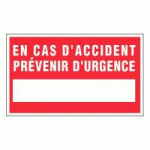 PANNEAU EN CAS D