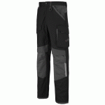 PANTALON DE TRAVAIL HOMME RULER.L3 NOIR/CHARCOAL T4-XL - LAFONT - LA-1ATT3-6-4058-4