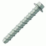 VIS BÉTON ACIER ZINGUÉ TÊTE HEXAGONALE Ø 6MM