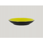 ASSIETTE COUPE CREUSE ROND VERT PORCELAINE Ø 28 CM FIRE RAK