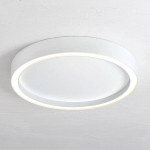 PLAFONNIER LED BOPP AURA Ø 40CM BLANC/BLANC