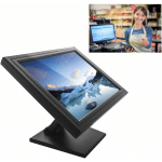 CRAN TACTILE LCD 17' 1280 X 1024VGA 4 FILS POUR SYSTÈME DE CAISSE, ÉCRAN DE RESTAURANT POS USB 220 V BAR CAFÉ PLUG & PLAY
