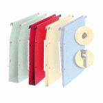 DOSSIER SUSPENDU FOND L.15 COLORIS ROUGE