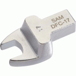 EMBOUT DYNA RECTANGULAIRE 14X18 FOURCHE DEPORTEE 13 MM - SAM