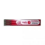 PILOT POCHETTE DE 3 RECHARGES POUR ROLLER FRIXION POINT POINTE FINE, ROUGE