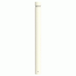 POTELET VITYL TÊTE GORGES MÉTAL HTR 1 M Ø 102 MM BLANC 9010 - BUTON DESIGN