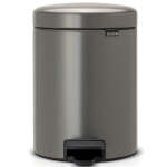 POUBELLE NEWICON BRABANTIA 5 L PLATINUM