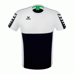 T-SHIRT - ERIMA - SIX WINGS NOIR/BLANC
