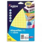 AGIPA ETUI DE 2940 PASTILLES JAUNE DIAMÈTRE 8 MM