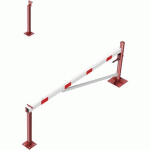 BARRIÈRE PIVOTANTE TRAVERSE À CHEVILLER SERRURE-3000 MM - SCHAKE