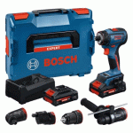 PERCEUSE VISSEUSE SANS FIL EXPERT EXSR18V-90FC - 65NM + 2X4AH - 06019R2001 BOSCH