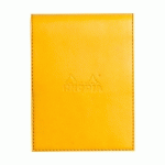 RHODIARAMA PORTE-BLOC AVEC PORTE-CRAYON + BLOC N°12 PETITS CARREAUX 5X5 - JONQUILLE - LOT DE 3