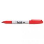 SHARPIE MARQUEUR PERMANENT POINTE OGIVE FINE ROUGE DE PAPERMATE S0185131