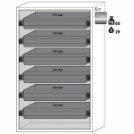 ARMOIRE SÉCURITÉ S-PHOENIX VOL.2-90 S90.196.120.FDAC JAUNE - MANUTAN COLLECTIVITÉS