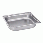 BAC GN BLANCO EN ACIER INOXYDABLE GN 1/2 - 20 MM, BOL