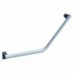 BARRE D'APPUI COUDÉE 135 DESIGN EN ALU BLANC