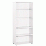 BIBLIOTHÈQUE HAUTE EDEN BLANCHE