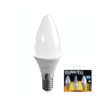 DURACELL LIGHTING - LAMPE LED OLIVE E14 W 3,8 2700°K 3 PIÈCES DURACELL