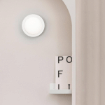 FARO BARCELONA APPLIQUE LED MAY IP44, BLANCHE