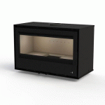 INSERT À BOIS PORTE BATTANTE - AVEC KIT DE VENTILATION - C-795 LAGOS TERMOFOC