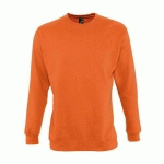 SWEAT PERSONNALISABLE MOLLETON ENFANT ORANGE