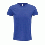 TEE-SHIRT PERSONNALISABLE COTON ORGANIQUE BIO JERSEY 140 ROYAL